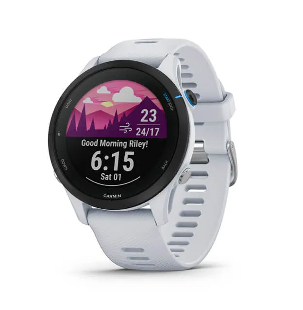 Garmin Garmin Forerunner 255 music nero cinturino bianco