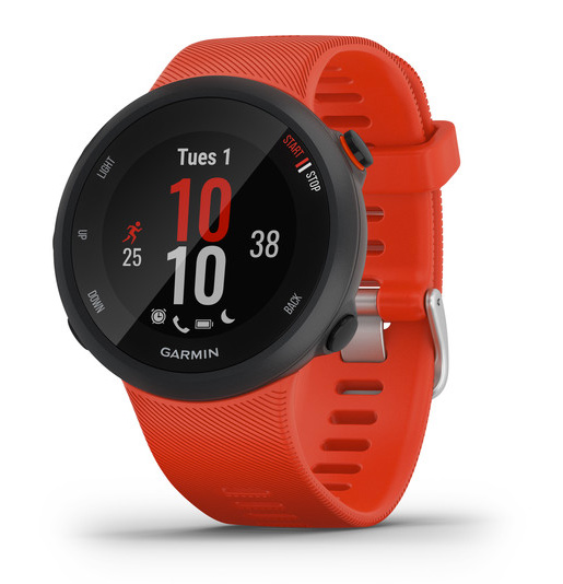 Garmin Forerunner 45 nero cinturino lava rosso