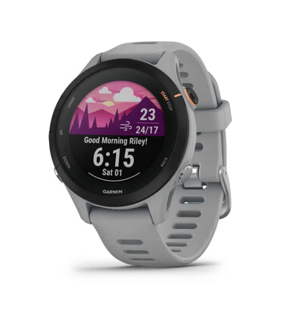 Garmin Garmin Forerunner 255S nero cinturino grigio