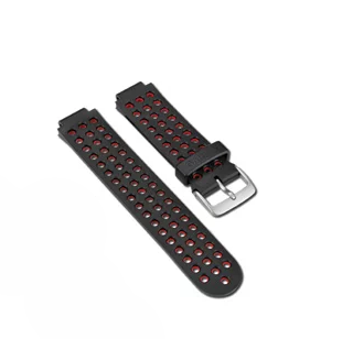 Garmin Cinturino di ricambio per forerunner 220/620 nero/rosso