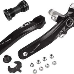 PLATTBK Pedivelle MTB Guarnitura 170mm Movimento Centrale Bicicletta 104 bcd Pedivella Bici Crankset