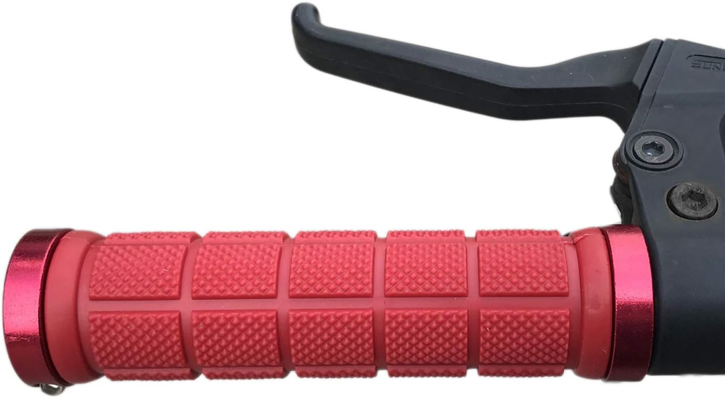 PLATT Bike Hand Grips, Impugnature per Manubrio Bici, Manubrio della Bici in Gomma ergonomica Antiscivolo manopole per Bicicletta MTB - immagine 3