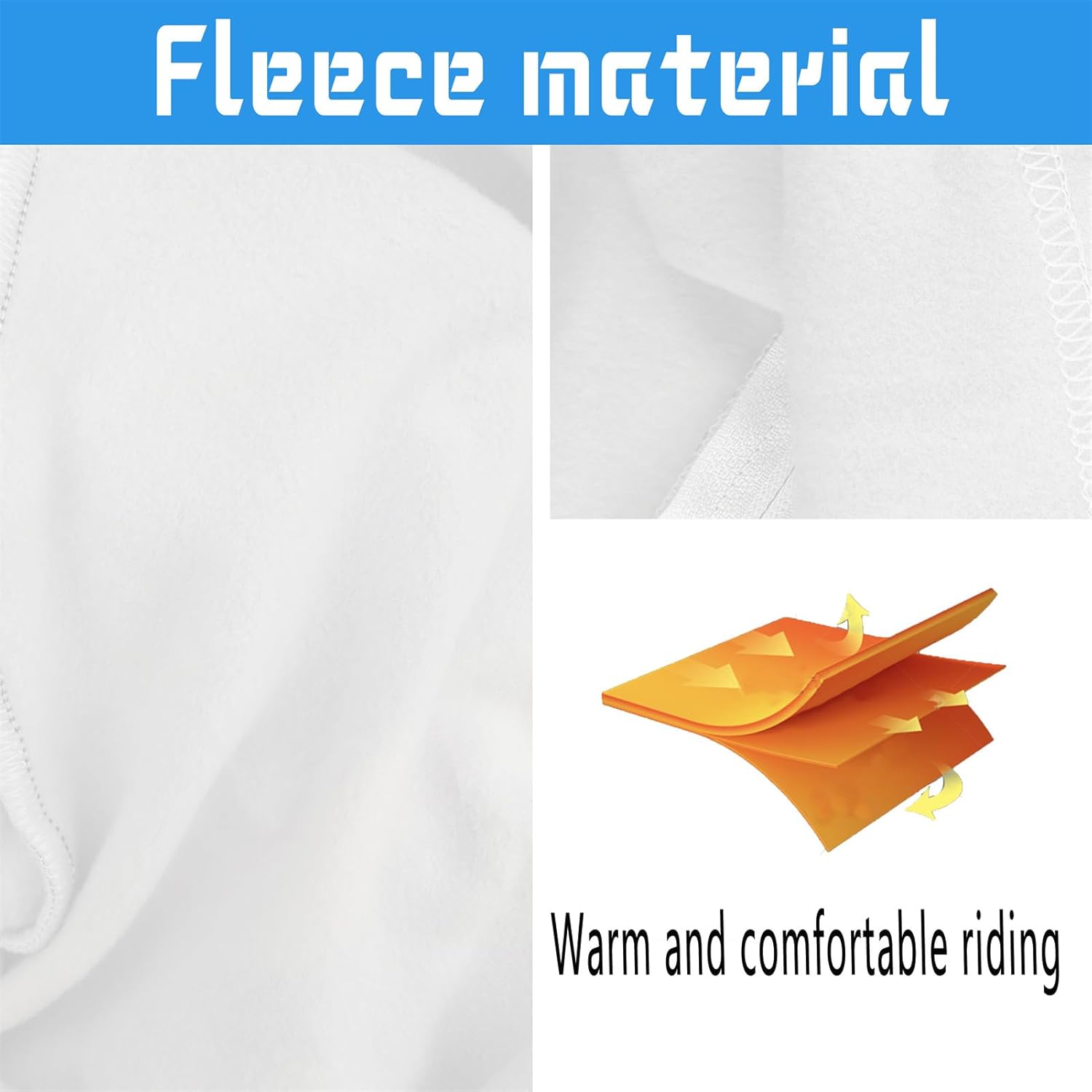 NUNOMO Abbigliamento Completo Ciclismo Uomo Tuta Bici da Corsa Invernale Maglia MTB Manica Lunga + Salopette Imbottiti con Gel 9D MTBGel Caldo e Antivento - immagine 6