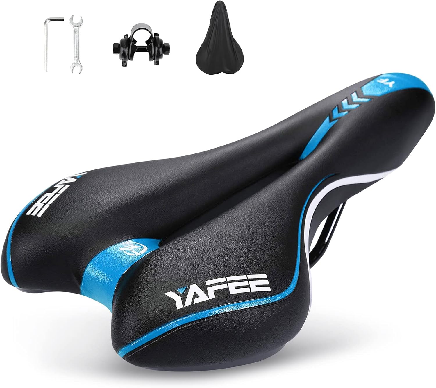 ENJOHOS Sella Mtb, Sella Mtb Antiprostata, Impermeabile Sella Bici, Sella Mtb Antiprostata, Sella Mtb comoda, Sella Bici da Corsa per Mountain Bike, Bici Pieghevole, Bici da Strada