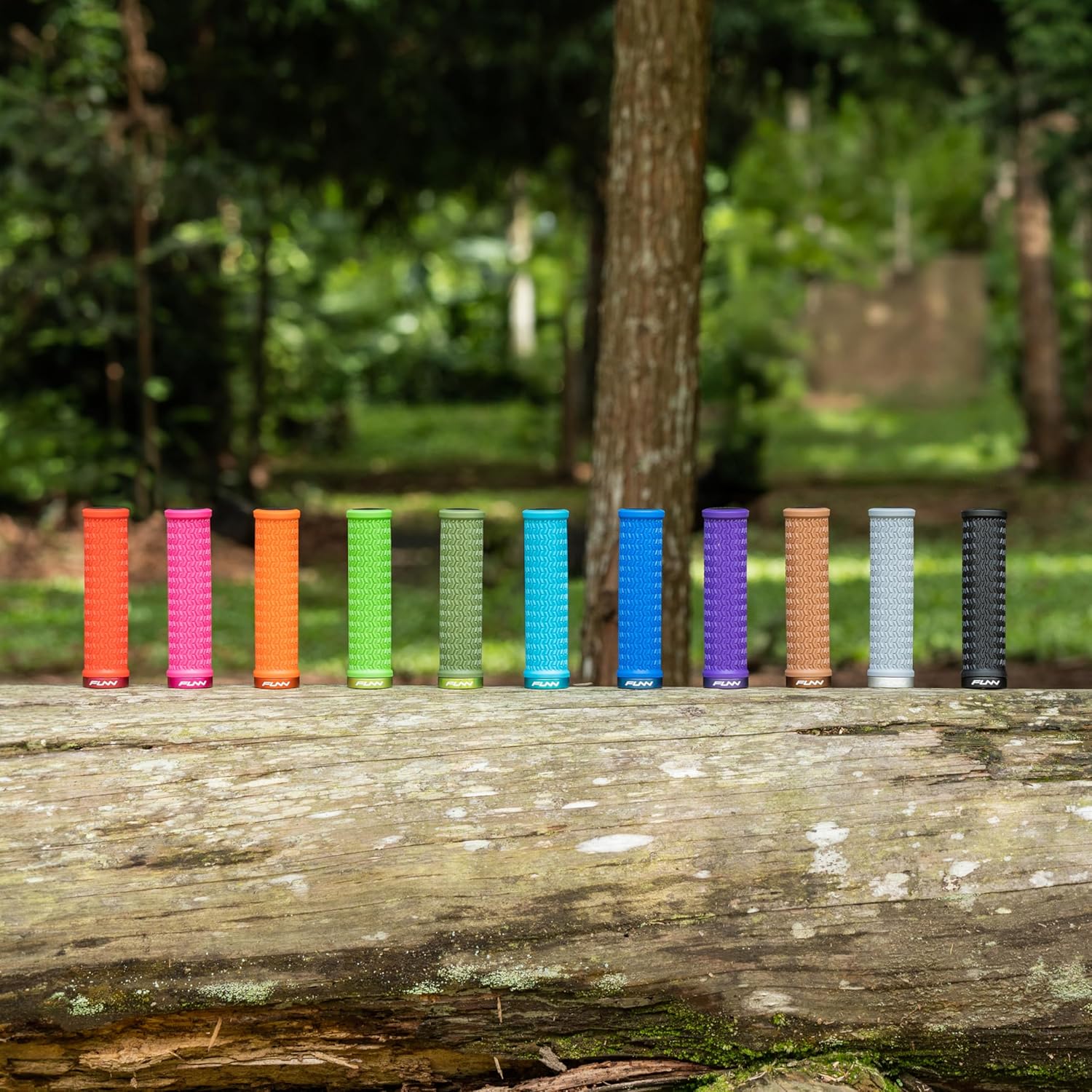 Funn Holeshot Manopole per Mountain Bike con Chiusura Singola, Diametro Interno di 22 mm, Manopole Resistenti alle Estremità Indurite - immagine 5