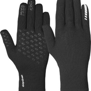 GripGrab Guanti da Ciclismo Antiscivolo Invernali Impermeabili Protezione Antipioggia a Dita Lunghe Antivento Bici MTB