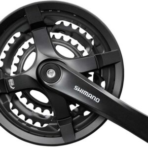 SHIMANO Fc-ty501 Vierkant 6/7/8-fach, Guarnitura Unisex Adulto