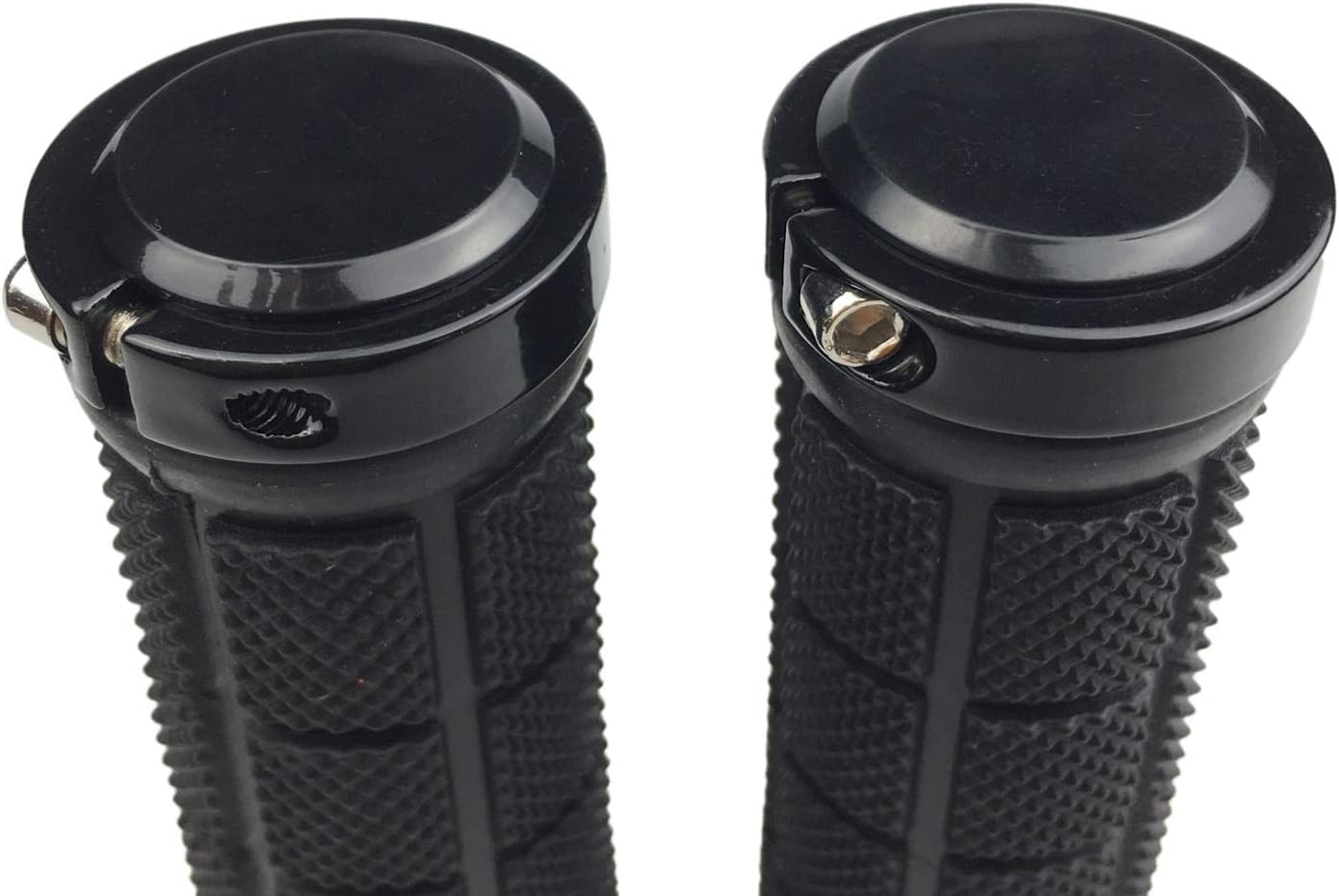 PLATT Bike Hand Grips, Impugnature per Manubrio Bici, Manubrio della Bici in Gomma ergonomica Antiscivolo manopole per Bicicletta MTB - immagine 4