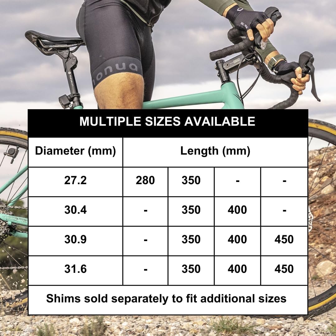 REDSHIFT – ShockStop Reggisella Ammortizzato per Bicicletta, Tubo Sella Ammortizzato, Supporto Sella per Bici da Corsa, MTB, Gravel, E-Bike e Ibride - immagine 3