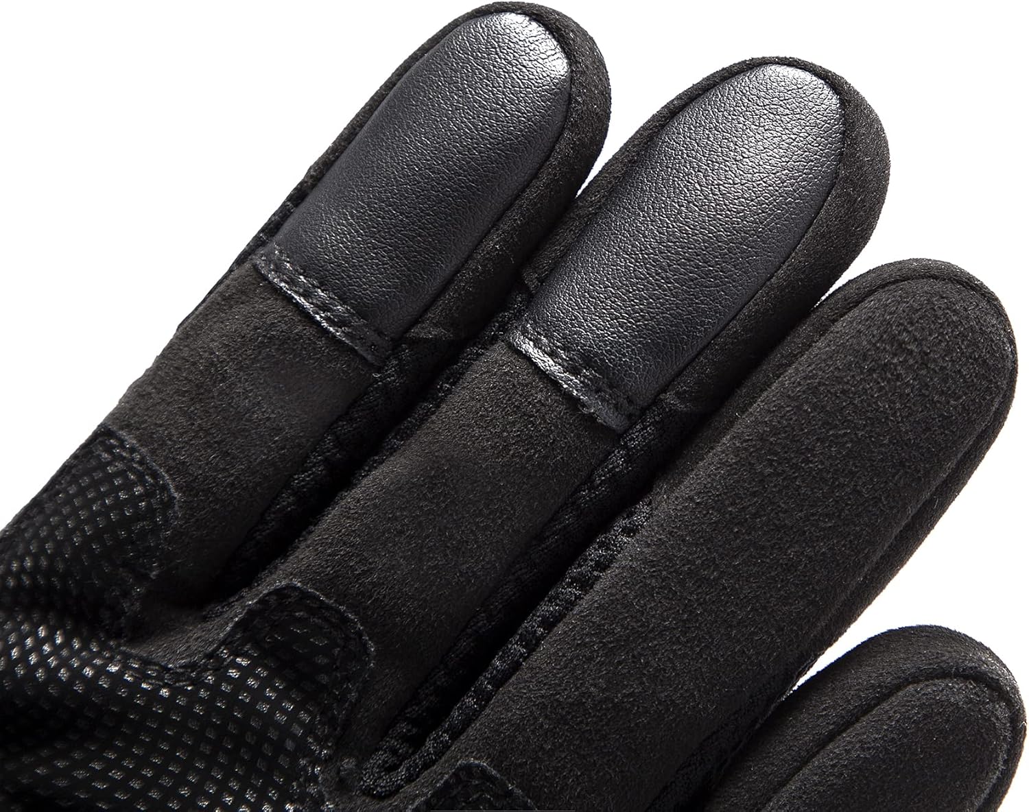 AXELENS Guanti Tattici Militari Uomo Moto Invernali Sportivi Bici Antiscivolo Dieci Dita Outdoor Nocche Imbottite MTB Antivento Leggeri Antitaglio - immagine 4