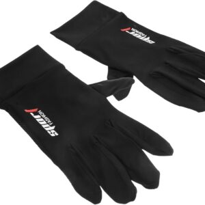 COSMEVIVI 1 Paio guanti da ciclismo guanti da esterno invernali guanti da mountain bike guanti da thermal gloves guantini palestra guanti da bici mtb caldi guanti a dita intere Black