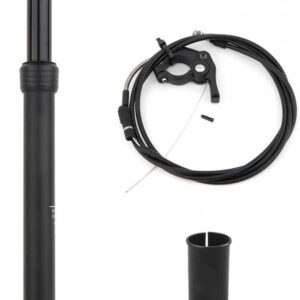 DONGKER Reggisella Telescopico, Reggisella Idraulico Remoto MTB Corsa Regolabile per Ciclismo MTB BMX 27.2mm X 28.6/30.0/30.4/30.8/31.6/33.9mm