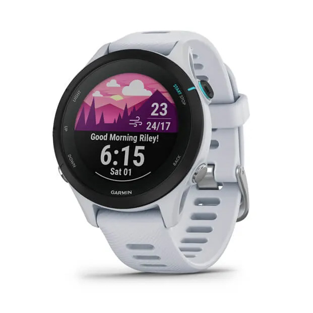 Garmin Garmin Forerunner 255S Music nero cinturino bianco
