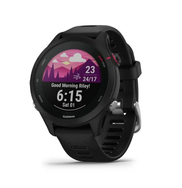 Garmin Garmin Forerunner 255S Music nero cinturino nero