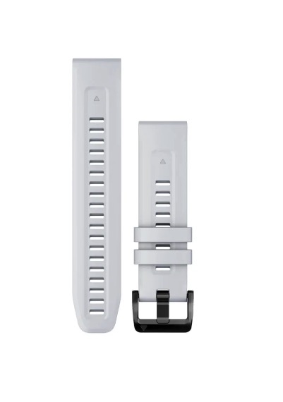 Garmin Garmin Cinturino quickfit 22 in silicone 22mm grigio chiaro