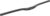 ZOOM 887539020224, Piega MTB Rise 20MM 31.8 L.720 MM NER 20 Unisex-Adult, Matt Black