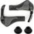 ROCKBROS Manopole per Manubrio Bici, Impugnature Bicicletta Ergonomico con Appendici, Design del Corno, Lock-On Design, Antiurto, per MTB E-Bike Bici Pieghevole Scooter Monopattino
