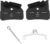 Create idea Coppia di pastiglie freno in resina N03A Mountain Bike compatibili con Shimano BR-M9120(XTR) BR-M8120(XT) BR-M7120(SLX)