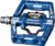 Funn Mamba S Pedali MTB Clipless, Pedali MTB con Clip su un Solo Lato, Compatibili con Tacchette SPD, Pedali per Bicicletta con Asse in CrMo da 9/16 pollici per MTB/BMX/Ciclismo Gravel