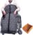 Coperta invernale per sedia a rotelle, coprigambe antivento per adulti, comoda copertura per gambe e parte inferiore del corpo, copriscarpe incluso per un maggiore calore
