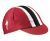 Cappellino Light rosso/bianco/nero one size