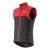 Gilet Denali rosso/nero